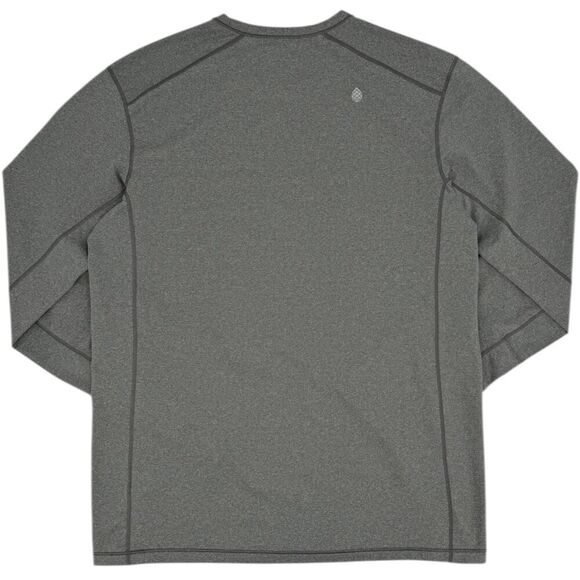 NEW Stio Men's Crester Active Tee Long Sleeve Magnet Heather Medium - Picture 2 of 11